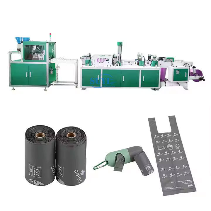 Bag making machine for pet excrement degradation bags​