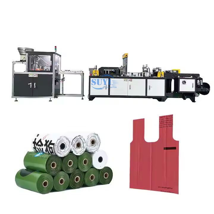 Dog Poop Garbage Bag Roll Making Machine